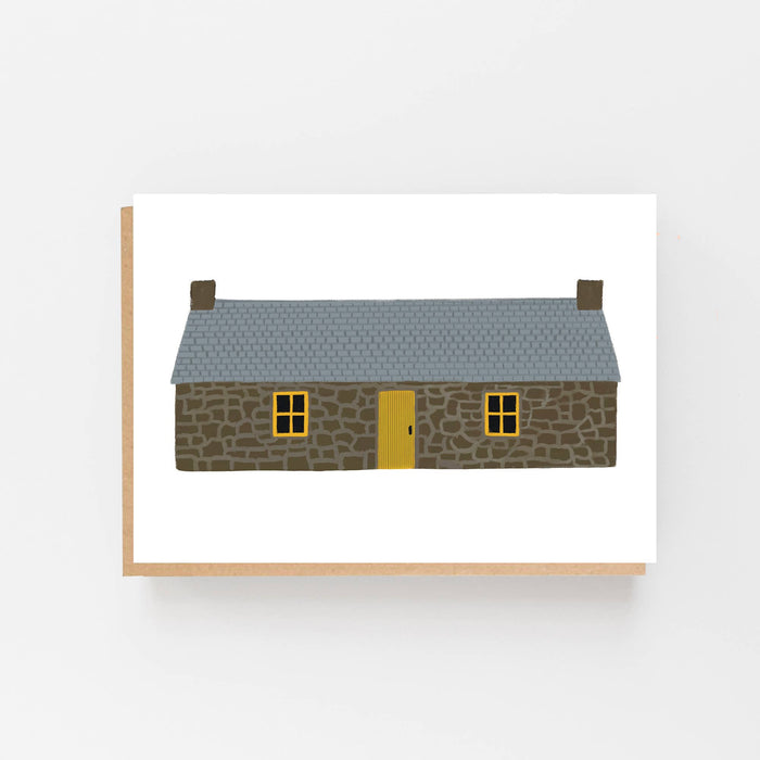 Yellow Bothy - Greeting Card