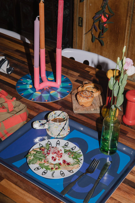 Breakfast Tray 48 x 37cm: Morgan Blues