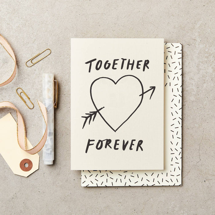 Together Forever Love Card