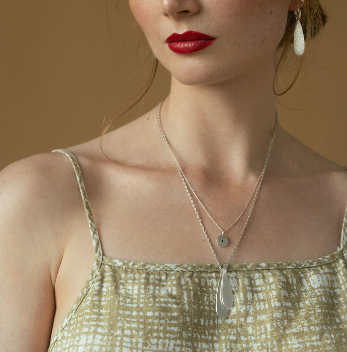 Double Petal Necklace