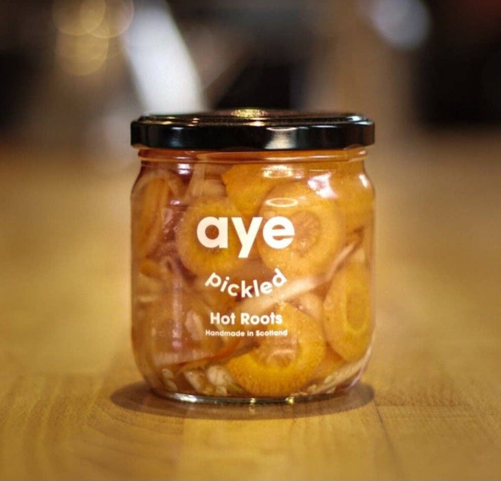 Scottish Pickled Hot Roots