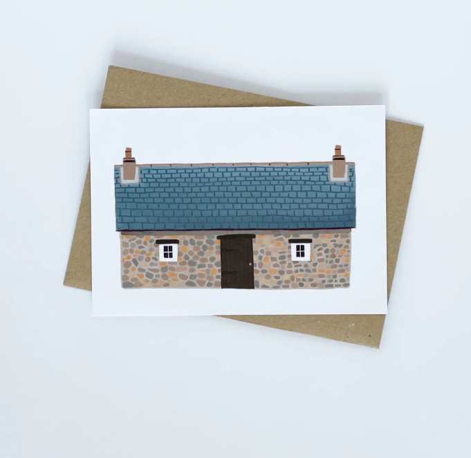 Bothy Card - Grey Roof