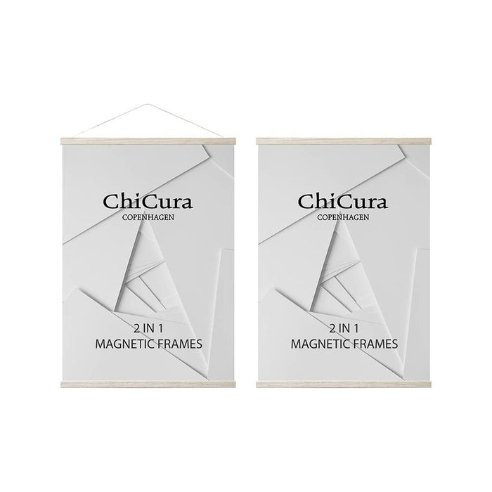 2 in 1 Magnetic Frame - Oak: 16 cm