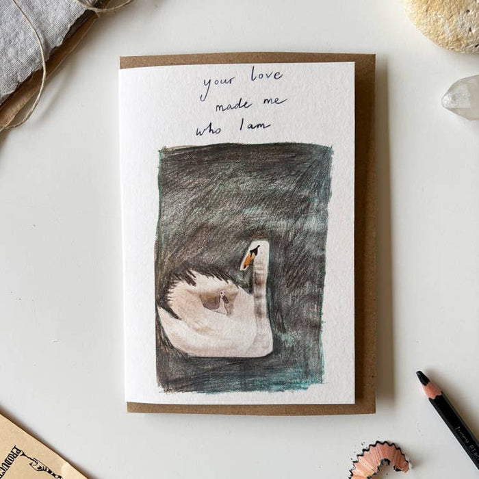 Cygnet New Baby Card