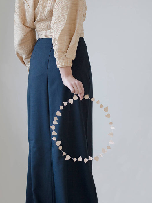 TWIG leaves - blushing beige