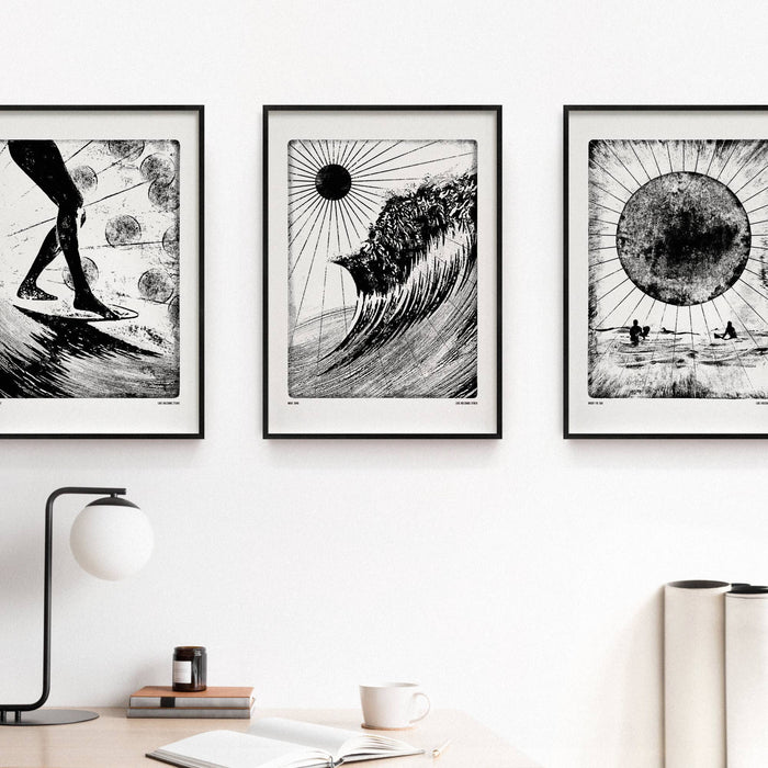 Wave Song, Digital Print A3