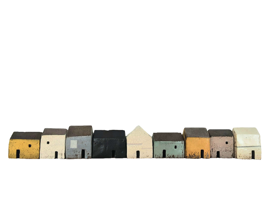 Abstract Ceramic Houses