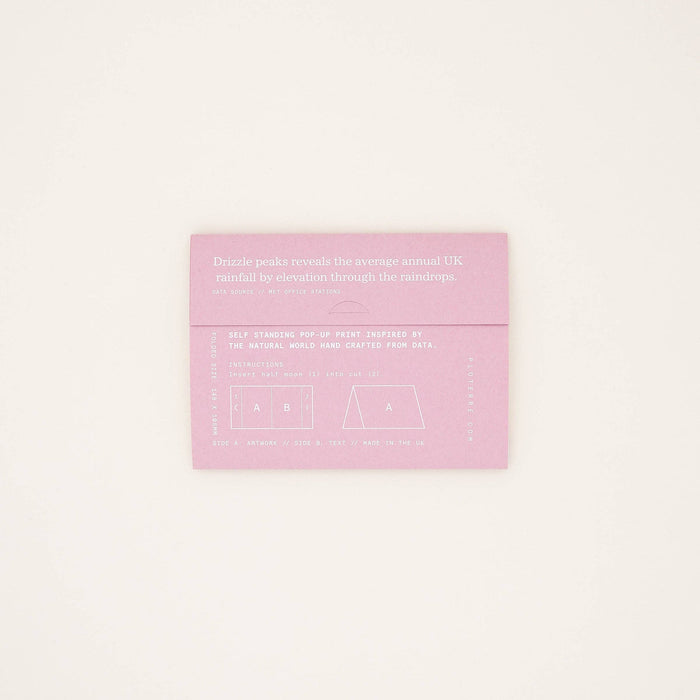 A6 Pop-up Prints: Rain