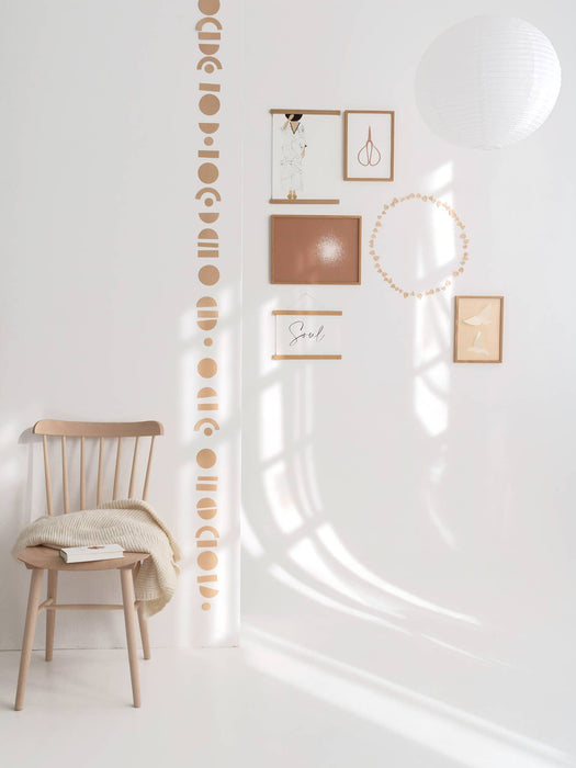 TWIG leaves - blushing beige