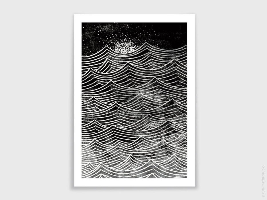 Water World Art Print:: A4