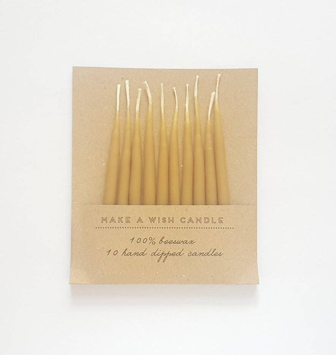 Birthday Beeswax Candles