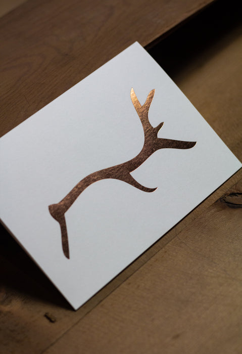 Copper Antler Card