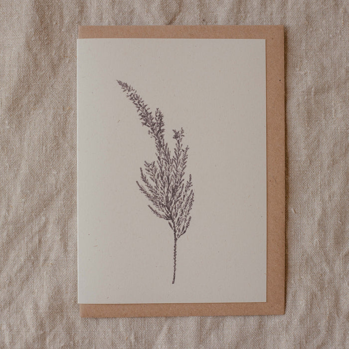 HeatherGreeting Card A6 Recycled 