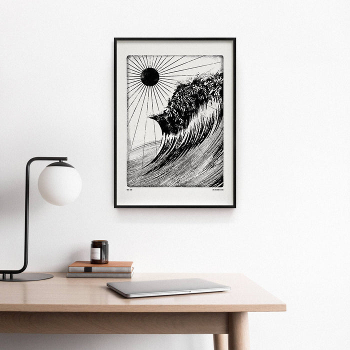 Wave Song, Digital Print A3