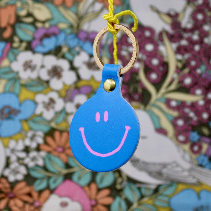 Feeling Lush Smilie Key Fob: Black
