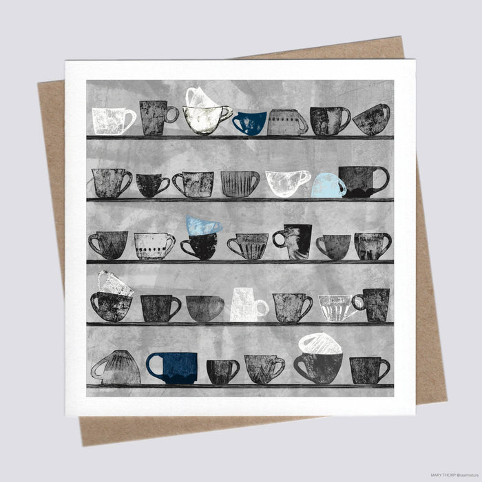 THE BARISTA'S CUPS individual card