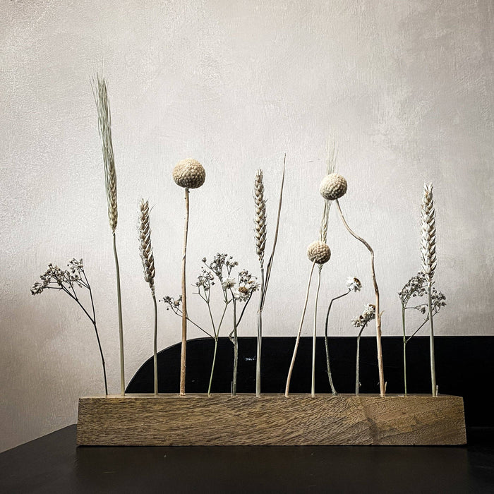 Mango Wood Dried Flower Bar