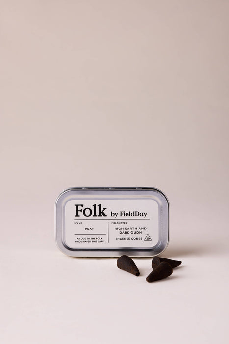 Peat Folk Tin of Incense Cones