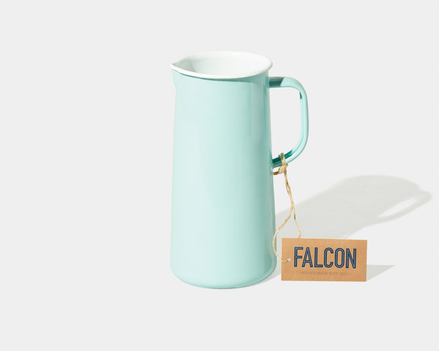 Enamel Three Pint Jug - Aqua