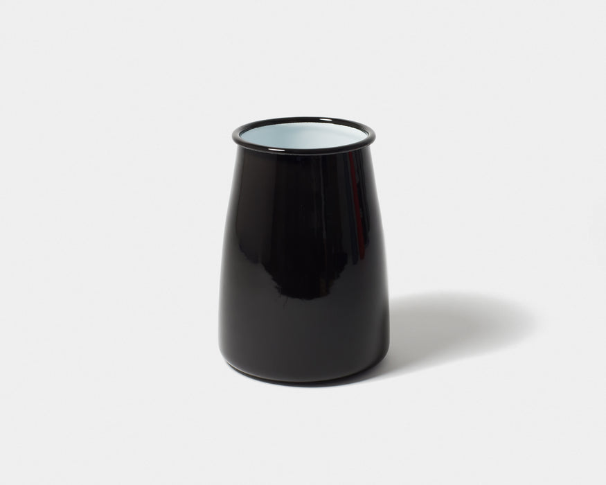 Enamel Utensil Pot - Black