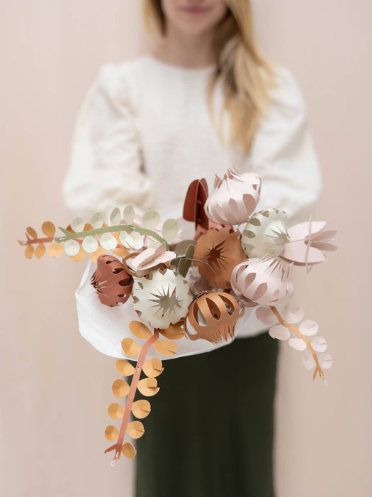 DiY Paper Flower Kit - pastel