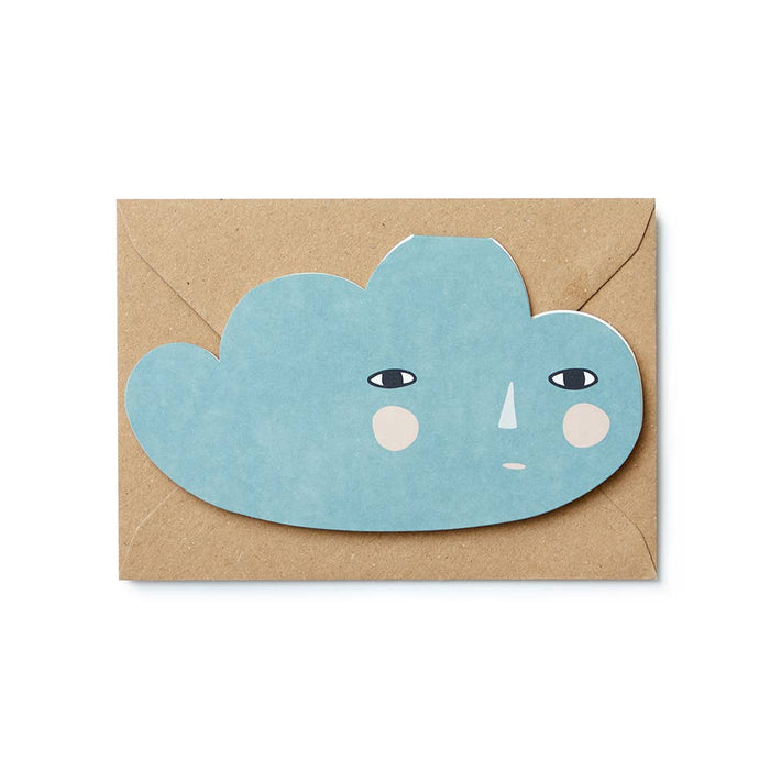 Cloud Cut-Out Card