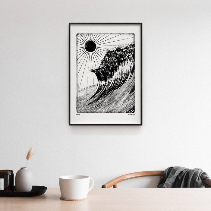Wave Song, Digital Print A3