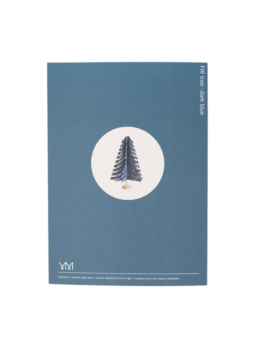 FIR Christmas tree dark blue