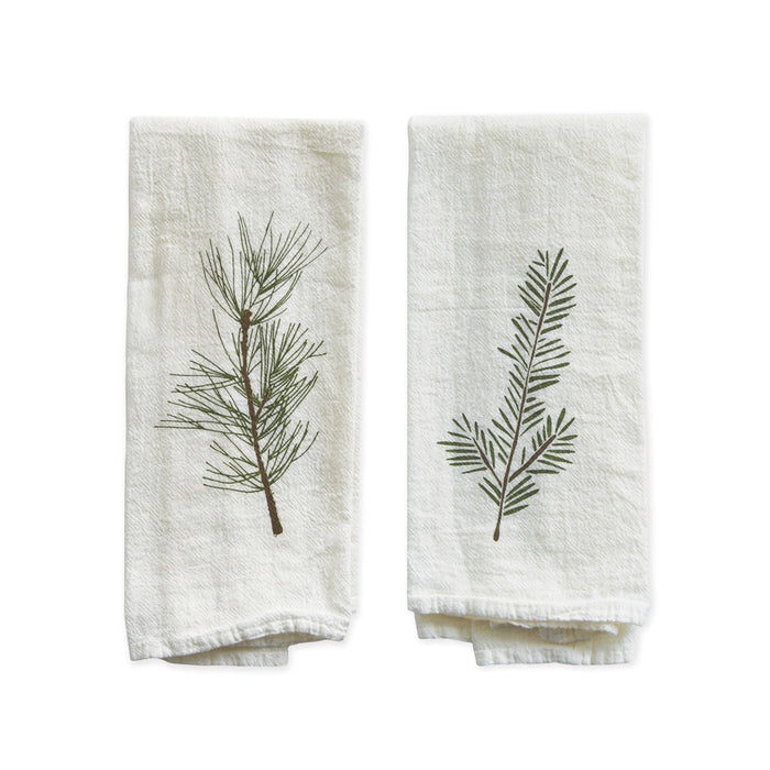 Screen Printed Napkin- White Pine + Fir