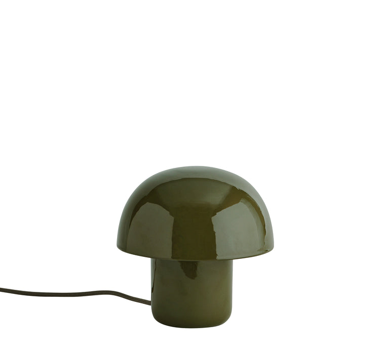 Enamel Table Lamp - Green