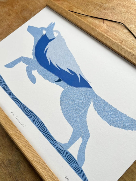 A3 Scottish Folklore Print:  Am Faoilleach