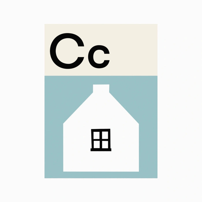 Cc for Croft House/Cottage -   Medium Blue/White