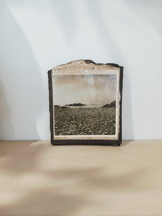 Columba's Bay Iona - Ceramic Photo Landscape