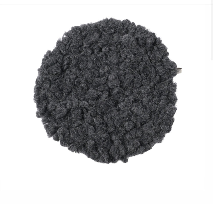 Wool Seat Pad - Black