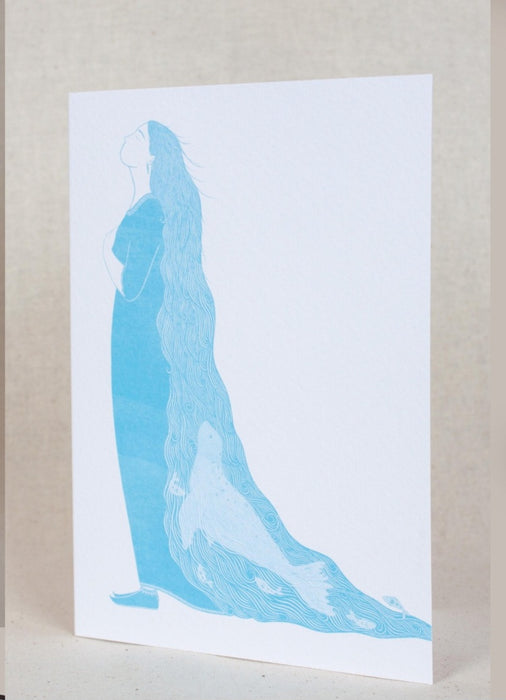 A6 Scottish Folklore Card: Selkie