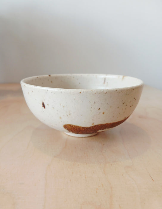 Small Footed Bowl - Salted Caramel