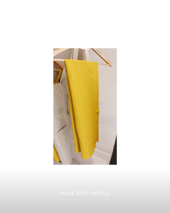 Linen Runner - Golden Yellow
