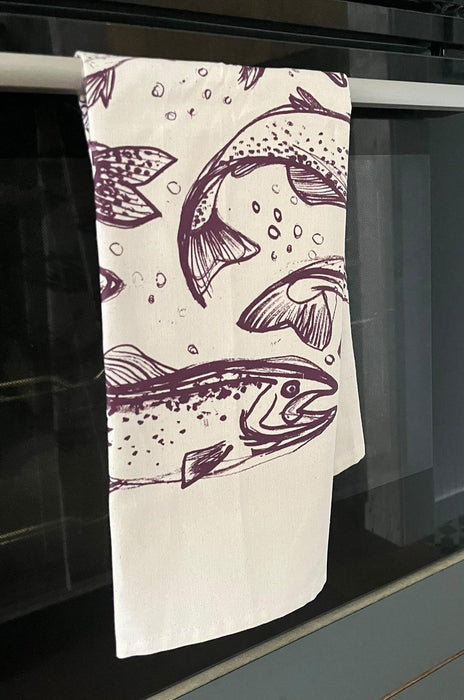 Screen Print Tea Towel