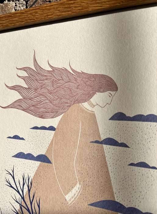 A3 Scottish Folklore Print: An Gearran