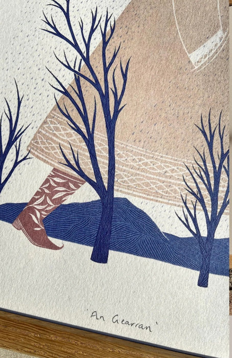A3 Scottish Folklore Print: An Gearran