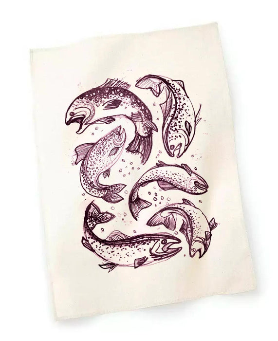 Screen Print Tea Towel