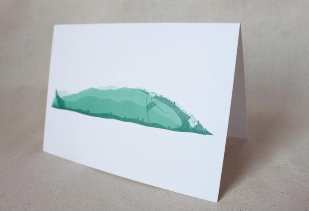 A6 Scottish Folklore Card:  Cailleach na Mointeach