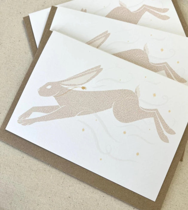 A6 Scottish Folklore Card: Hare/Isobel Gowdie
