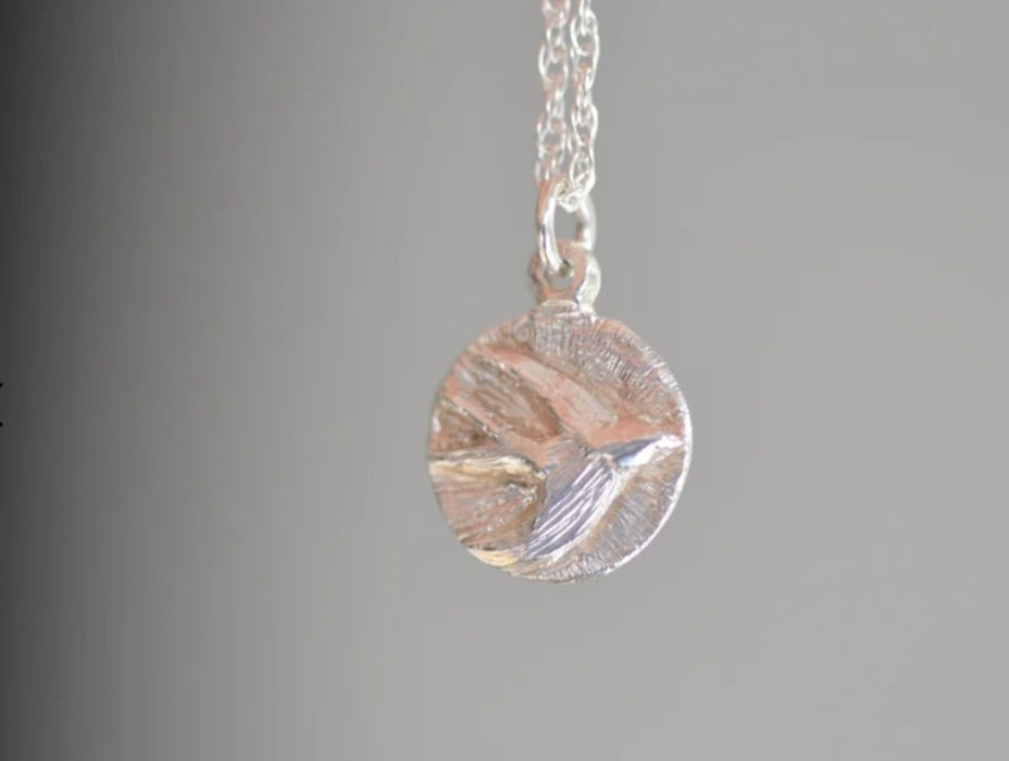 Swallow Disc Necklace
