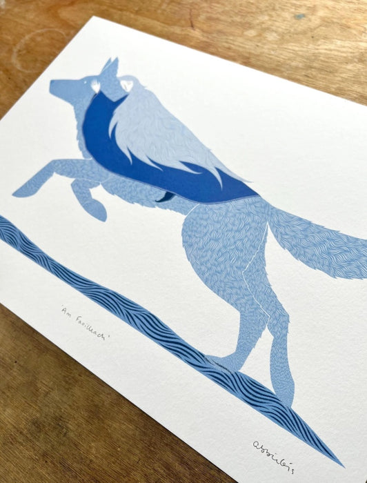A3 Scottish Folklore Print:  Am Faoilleach