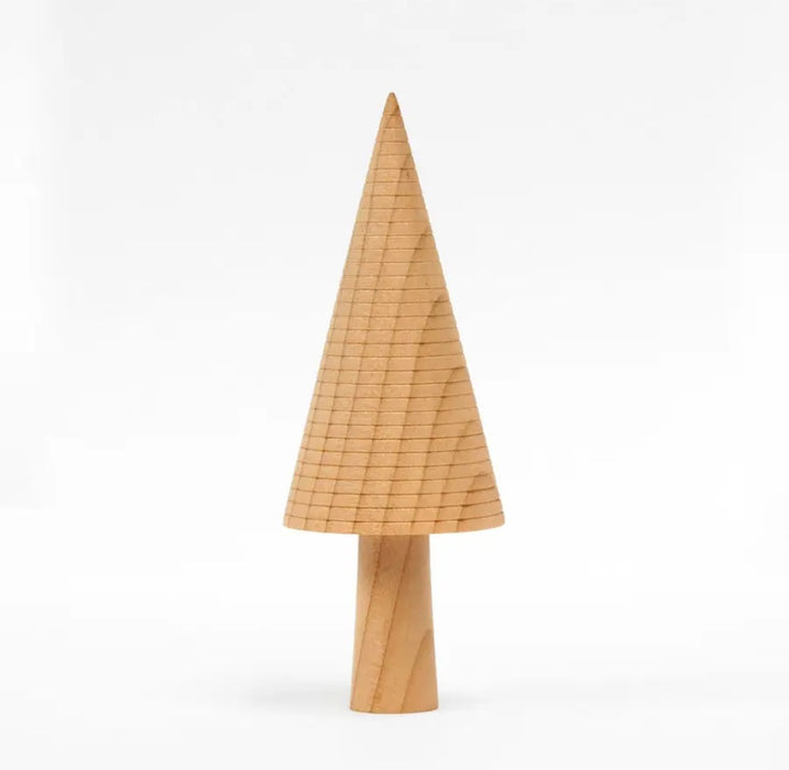 Hand made wooden table top tree ornament