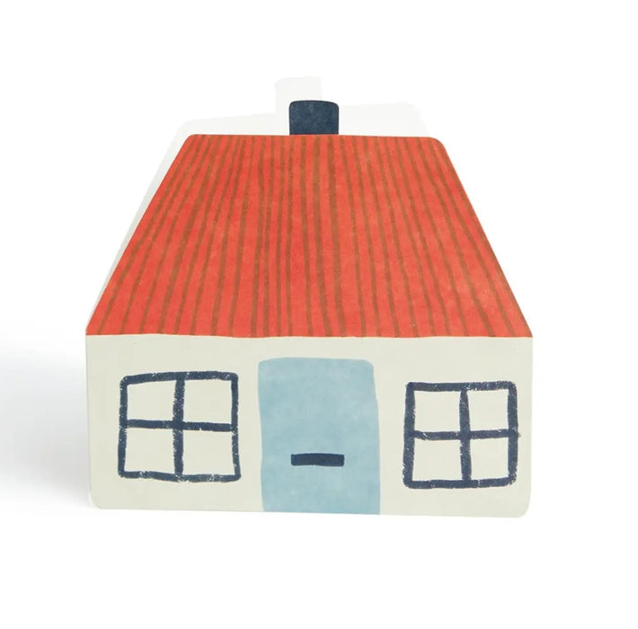 Cottage Cut-Out Card