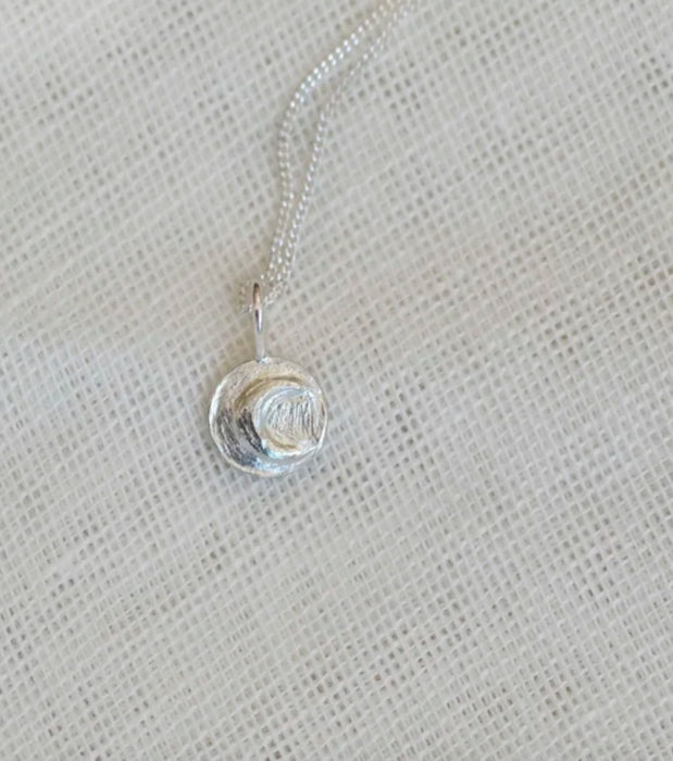 Moon Disc Necklace