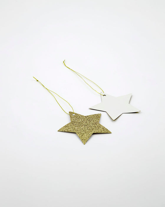 Gold Star Gift Tags - Pack of 12