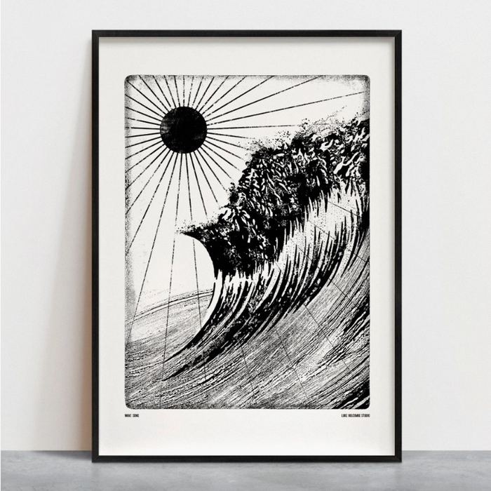 Wave Song A3 Print